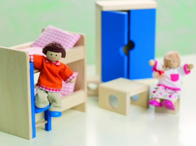 Mit dem Puppenhaus Villa Lilly sind dem Spielvergnügen keine Grenzen gesetzt.