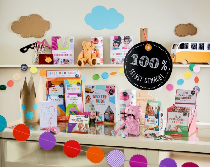 Nicht nur für Bastelwütige: 100 % selbst gemacht von Coppenrath.