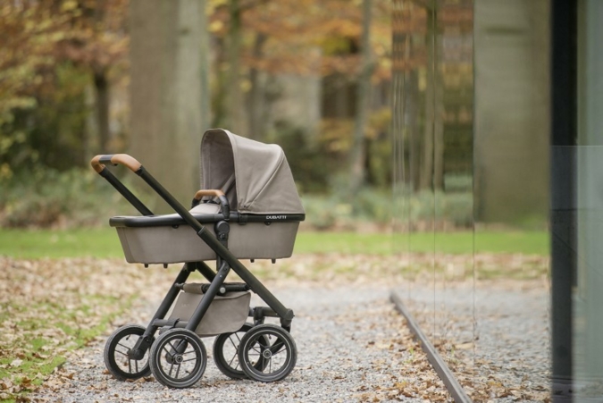Schon für die Allerkleinsten ist der Dubatti One als Kinderwagen im Einsatz.