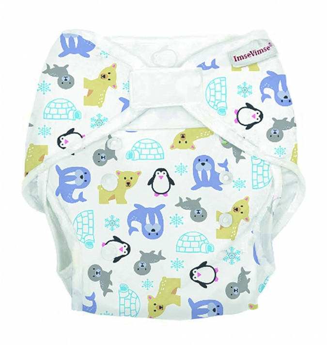 Eine der einfachsten Arten, sein Kind zu wickeln:
die One Size Organic, hier das Modell Snowland.