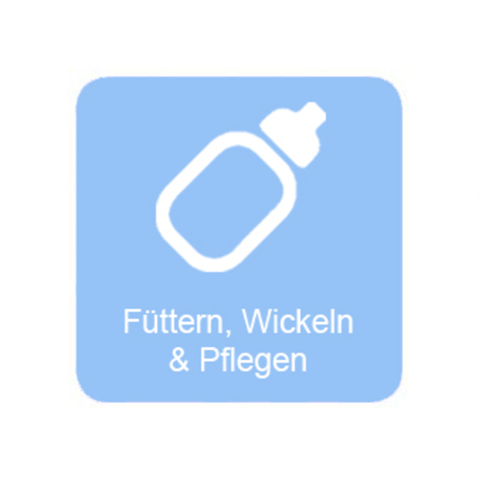 Icon-füttern wickeln pflegen