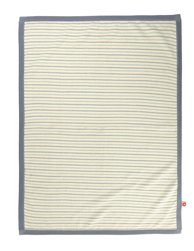 Pippi grey knitted blanket