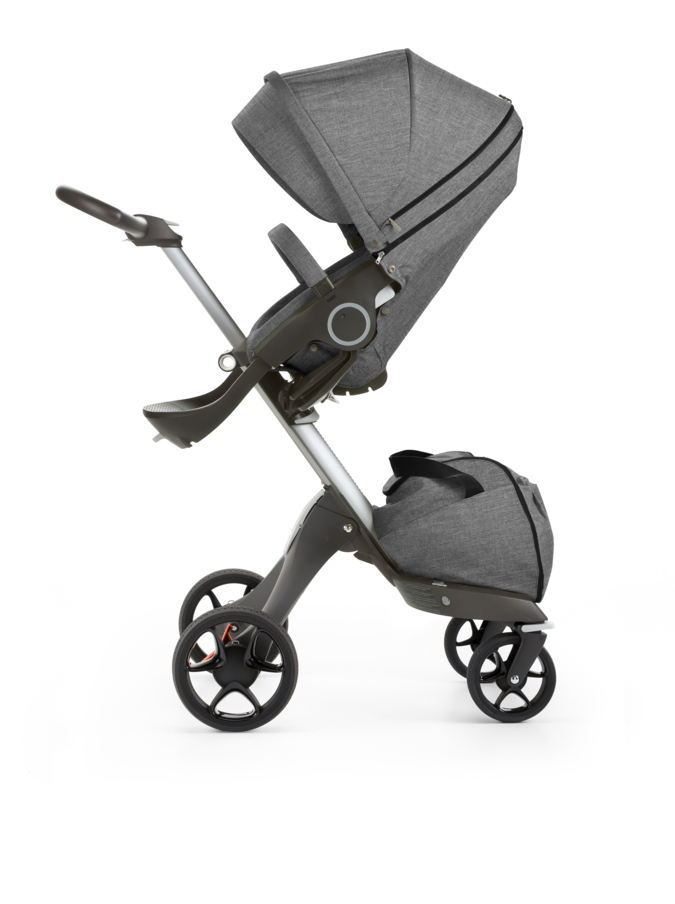 Stokke Xplory 160520-4266 Black Melange Seat new wheels 2016