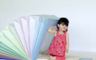 Future of kids design: In der Sonderschau präsentiert IK&SK Design das "sleepy book".