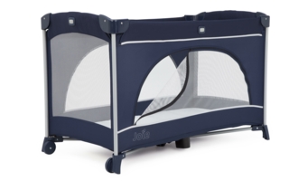 Joie Allura120 Navy left angle_open zipper