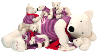 Käthe Kruse Eisbärenfamilie Oskar - Neuheit Herbst 2015  2