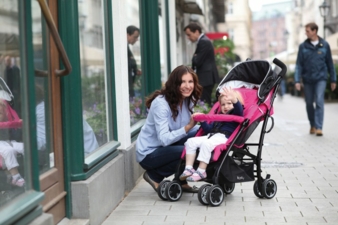 Mit dem wendigen Buggy city'n move kommt man gut durch das Getümmel der Stadt.