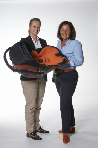 Bettina Würstl, Managing Partner kiddy (r.) – hier zusammen mit ihrer Marketing- und PR-Chefin Sabine Schrenk – sucht Verkäufer, die ihr Tale...