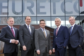 Die Vorstände der EK/Servicegroup und Euretco freuen sich über die künftige Zusammenarbeit. Im Bild (v.l.n.r.): BerndHorenkamp, Steve Evers, Fra...