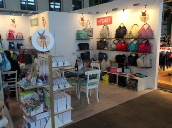 Lässig auf der Cookies Show in Berlin.