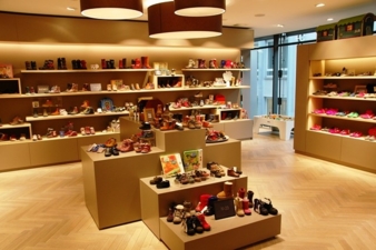Die umfangreiche Kinderschuh-Abteilung wurde erst kürzlich eingeweiht.