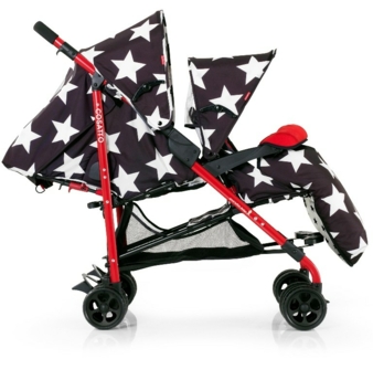 Mit dem Zwillings- und Geschwister-Wagen Shuffle von Cosatto lässt sich der Alltag aufpeppen.