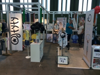 Gemeinschaftsstand polnischer Jungdesigner auf der Cookies Show in Berlin.