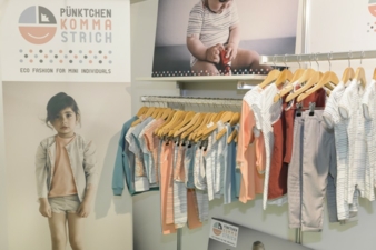 Eine der Entdeckungen der Messe: das Label Pünktchen Komma Strich.