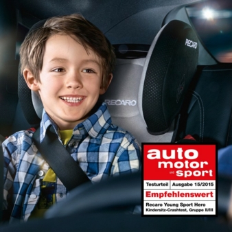 Wieder einmal ein großer Erfolg für ein Recaro-Modell!