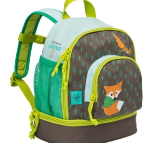 Mit dem Rucksack, Modell Füchslein, macht das Verreisen noch mehr Spaß.