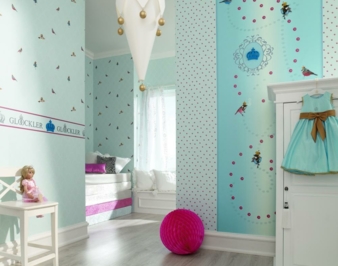 Marburger_Tapeten_Glööckler_türkis